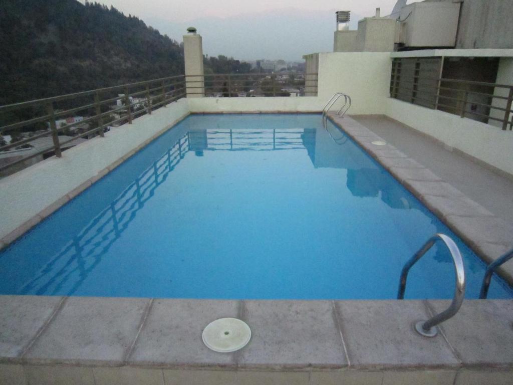 Bellavista Departamento Amoblado Appartamento Santiago del Cile Camera foto