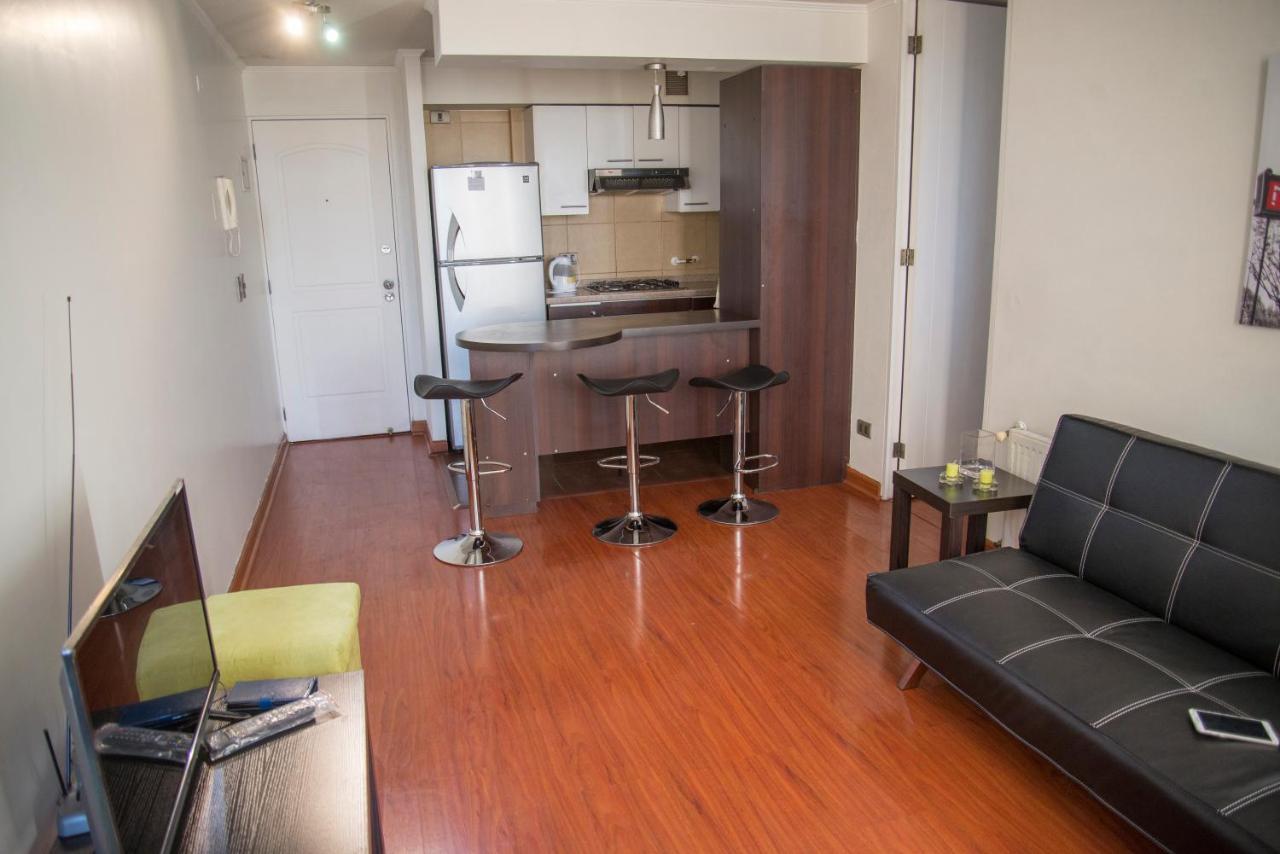 Bellavista Departamento Amoblado Appartamento Santiago del Cile Esterno foto
