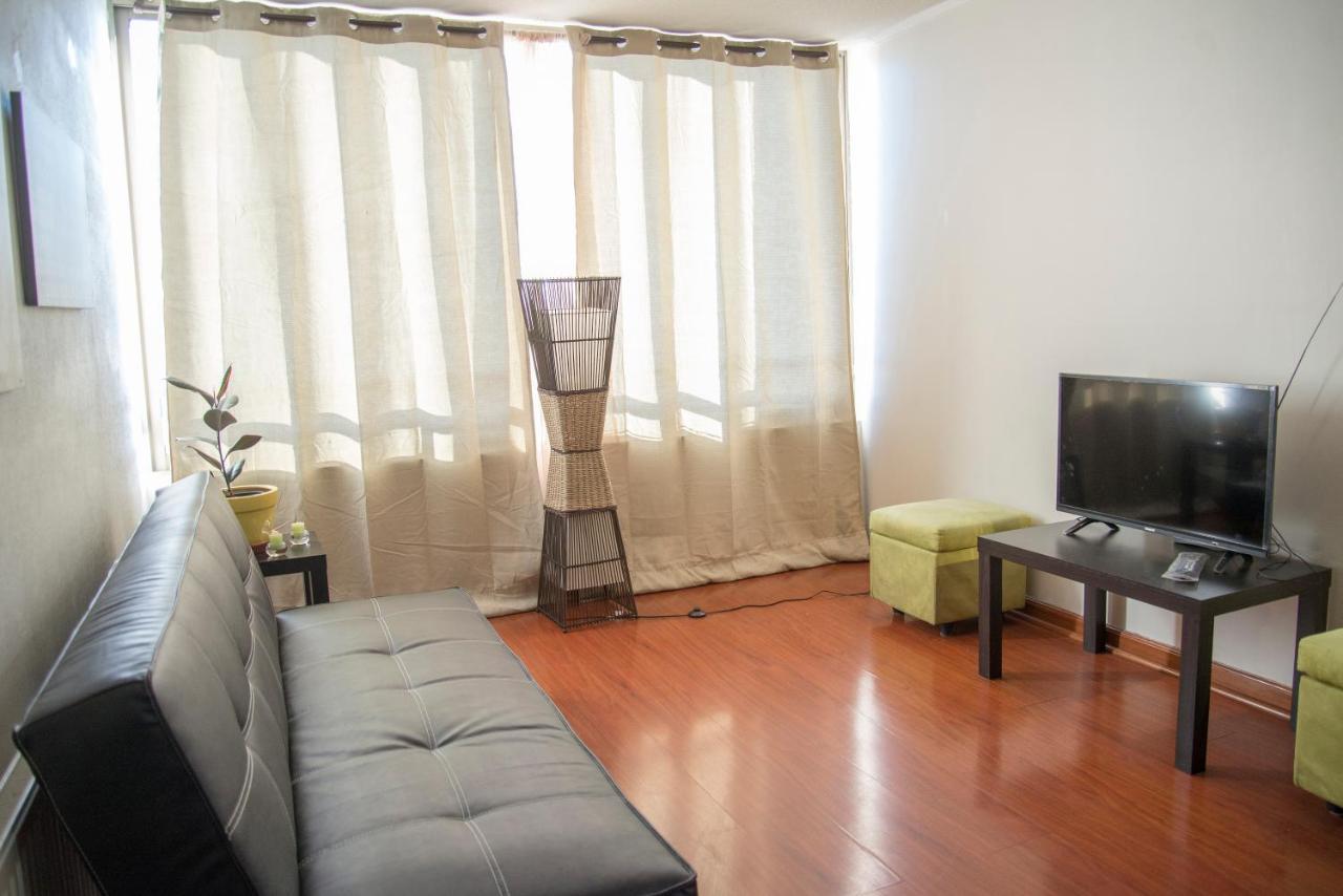 Bellavista Departamento Amoblado Appartamento Santiago del Cile Esterno foto