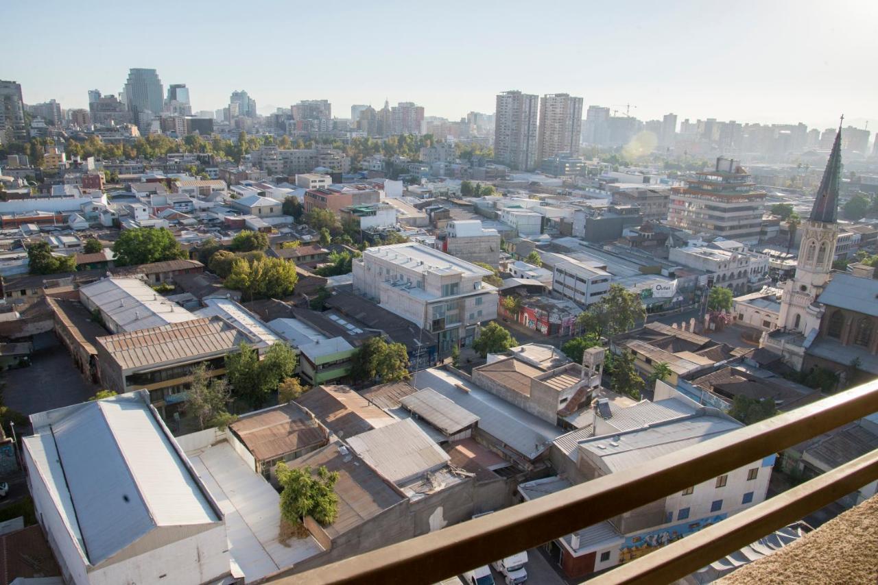 Bellavista Departamento Amoblado Appartamento Santiago del Cile Esterno foto