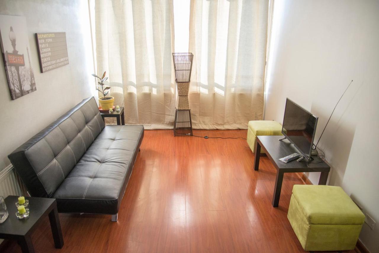 Bellavista Departamento Amoblado Appartamento Santiago del Cile Esterno foto